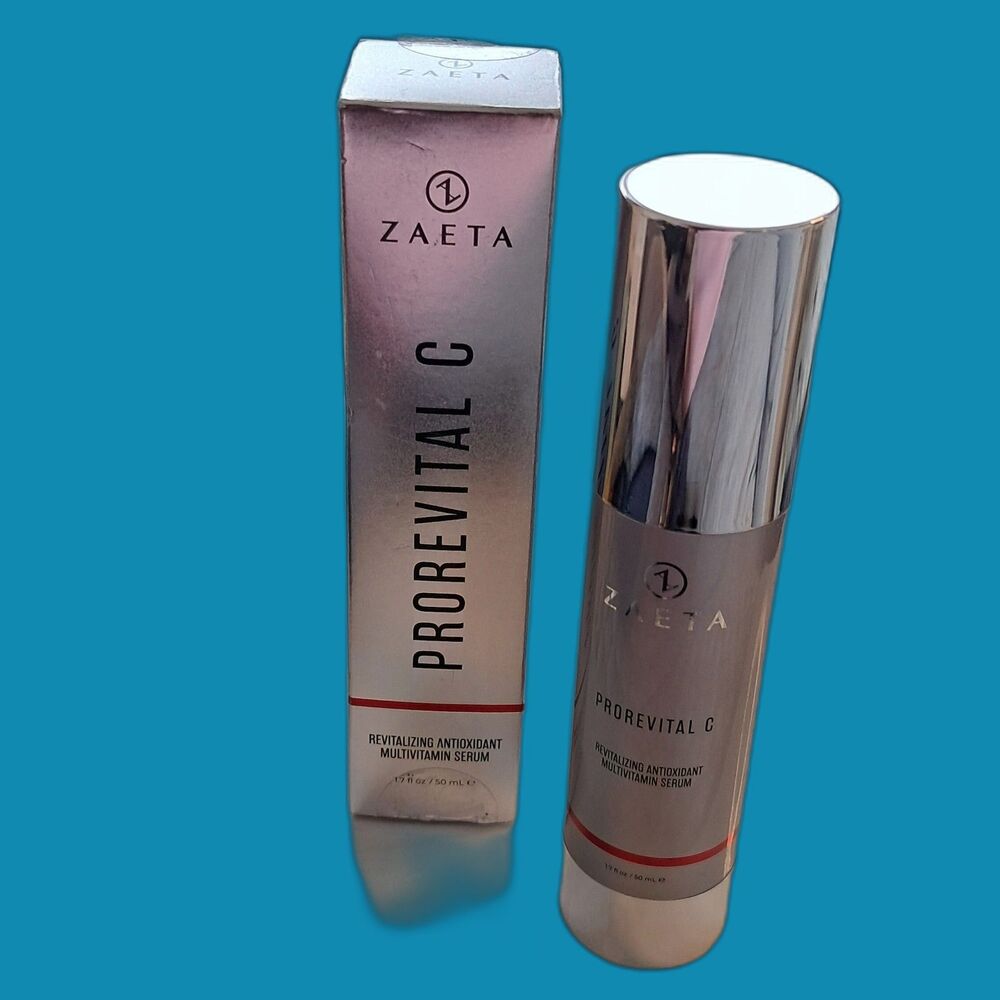 ZAETA ProrevitalC Revitalizing Antioxidant Anti Aging Serum, 1.7 Fl Oz